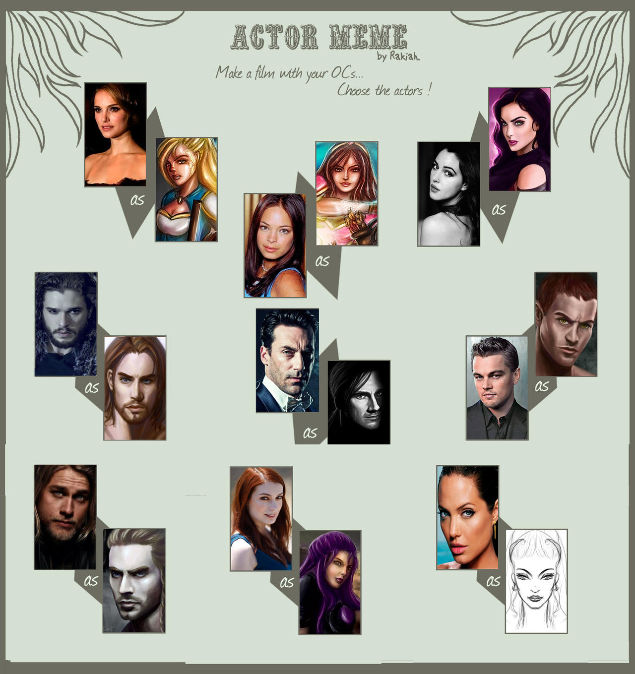 Actor Meme Version 2 by ArtOfRivana on DeviantArt