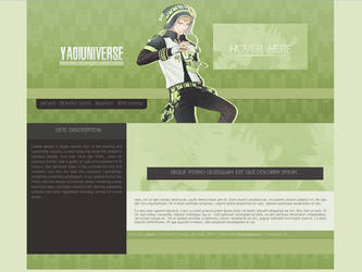 Noiz - DRAMAtical Murder [Wordpress Theme]