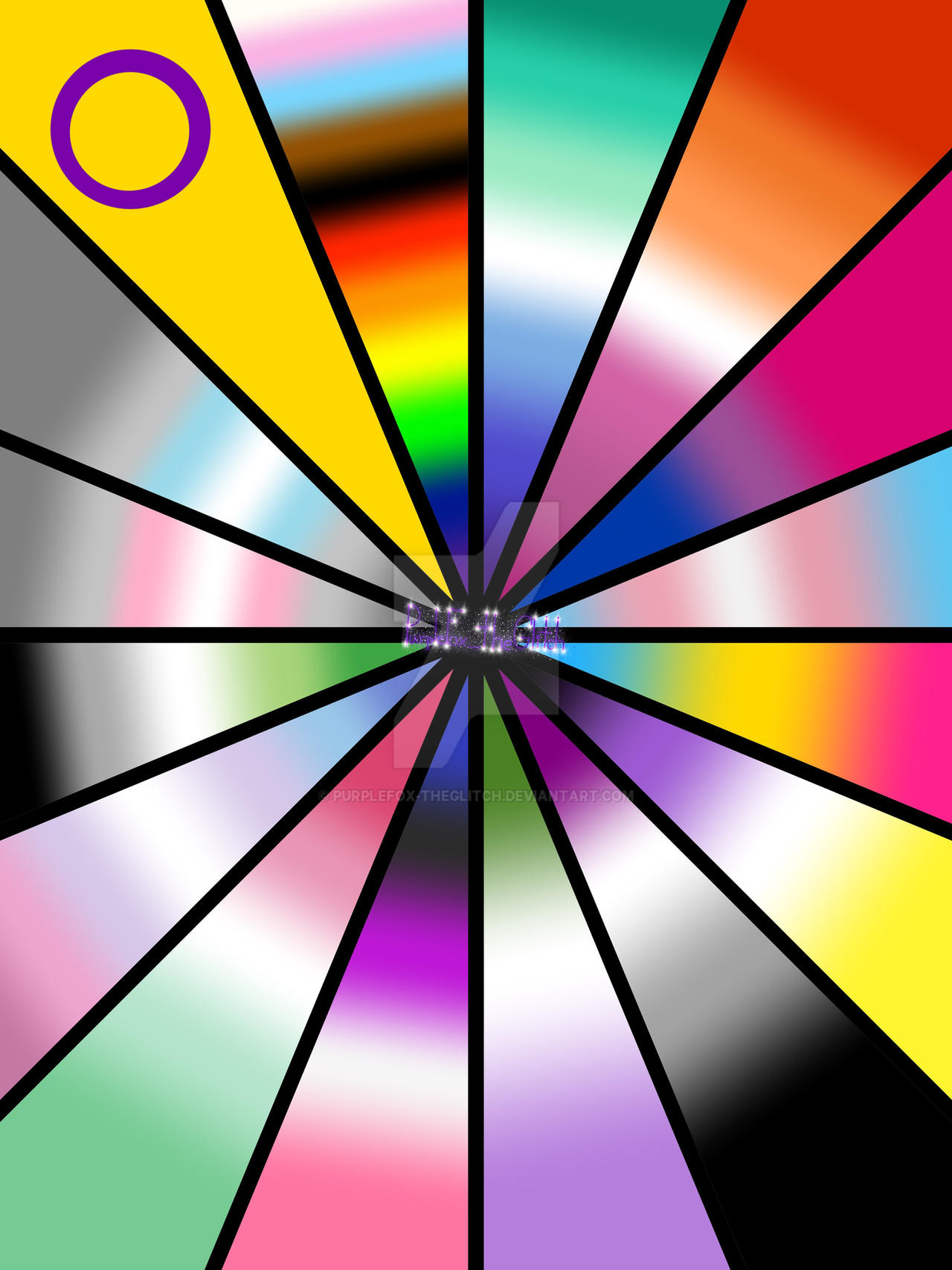 Deviantart Background Pride Flags Pride Flags Wallpaper by PurpleFox-theGlitch on DeviantArt