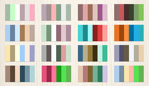 24 Complementary Color Palette