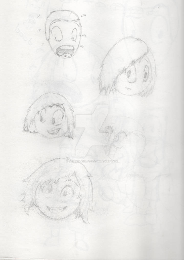 Animation Faces Practice by Damian-Killj0y on DeviantArt