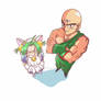 Tien and Dejiko (Dragon Ball Z x Di Gi Charat)