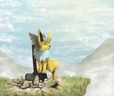 Jolteon's gift from Arceus