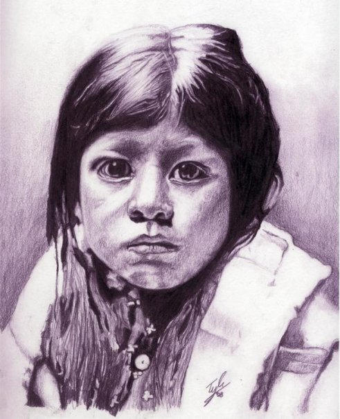 Incan Child Drawing Indian Child by Incan3191 on DeviantArt
