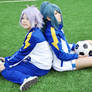 Inazuma11-Kazemaru and Fubuki