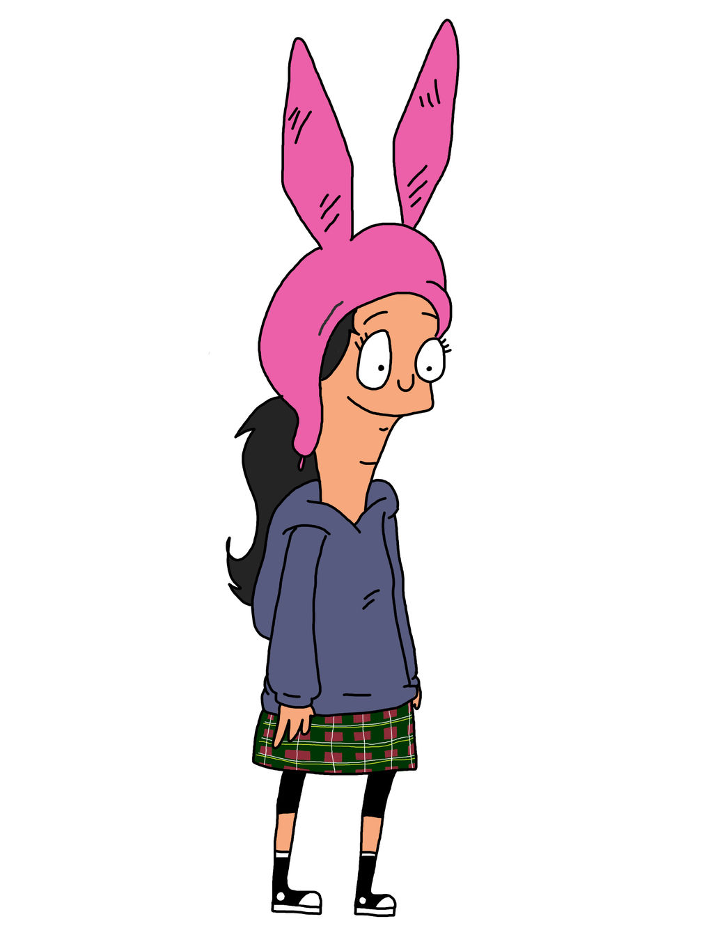 BTTF Louise (in Bob's Burgers style) by TheHeavenlyBuddyz on DeviantArt