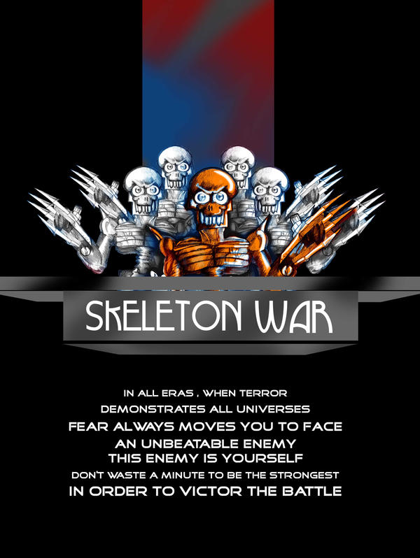 skeleton man cover by mahmoudz on DeviantArt