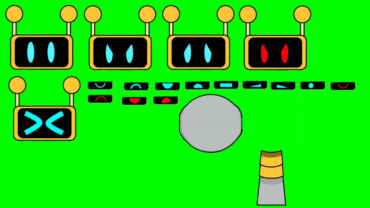 I made funbot assets!!! by alfredpeh on DeviantArt