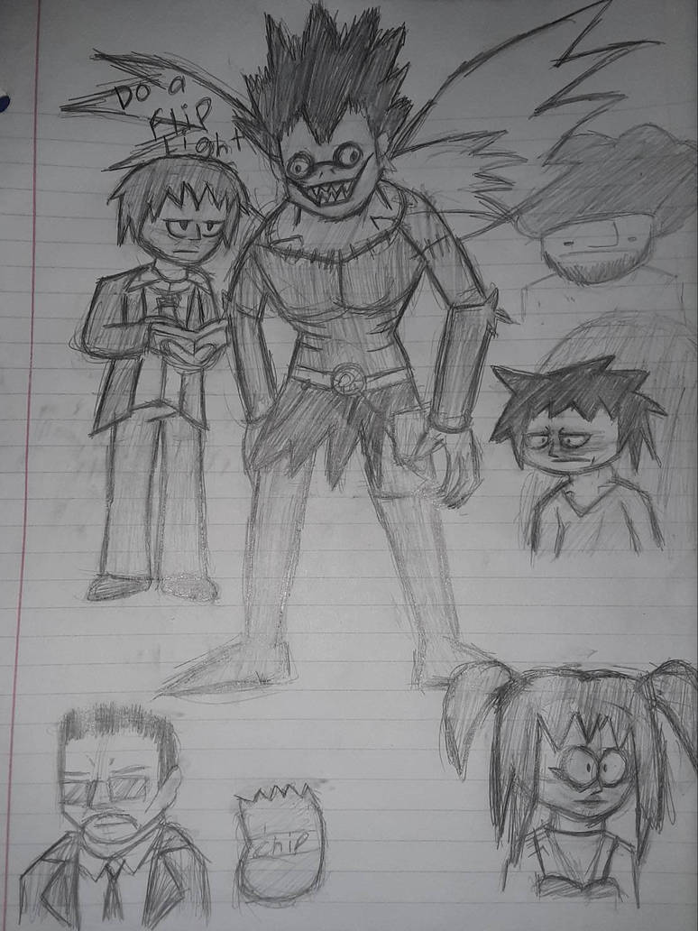 Deviantart Note Do Death Note doodles by FantasticFungus1 on DeviantArt