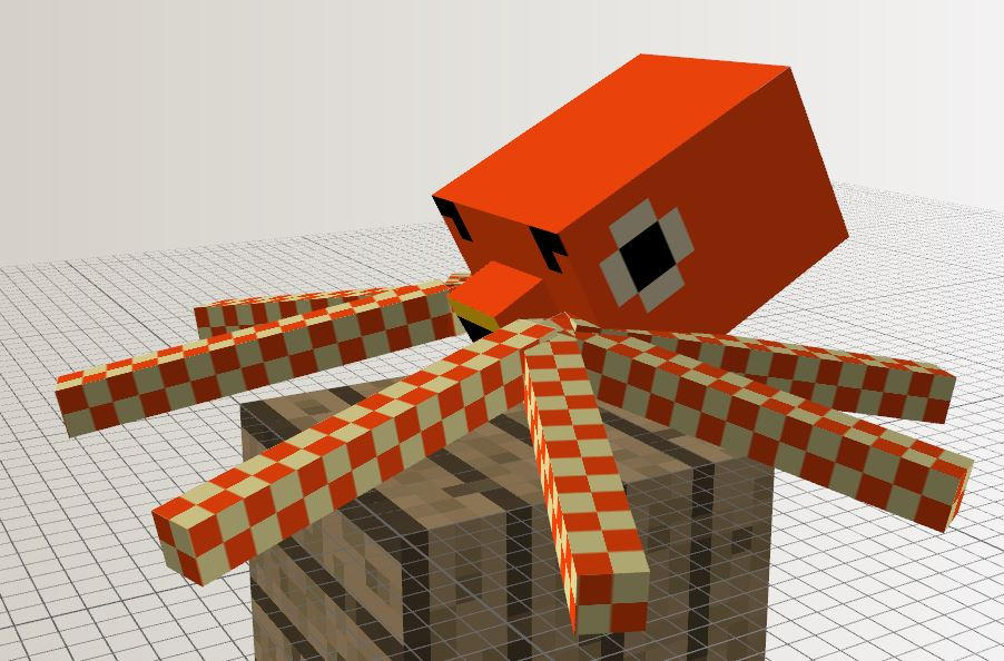 Minecraft Java Octopus Npc Minecraft Mob Ideas: Octopus by Dylan613 on DeviantArt