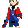 Lyra as a boy Pokemon Trainer