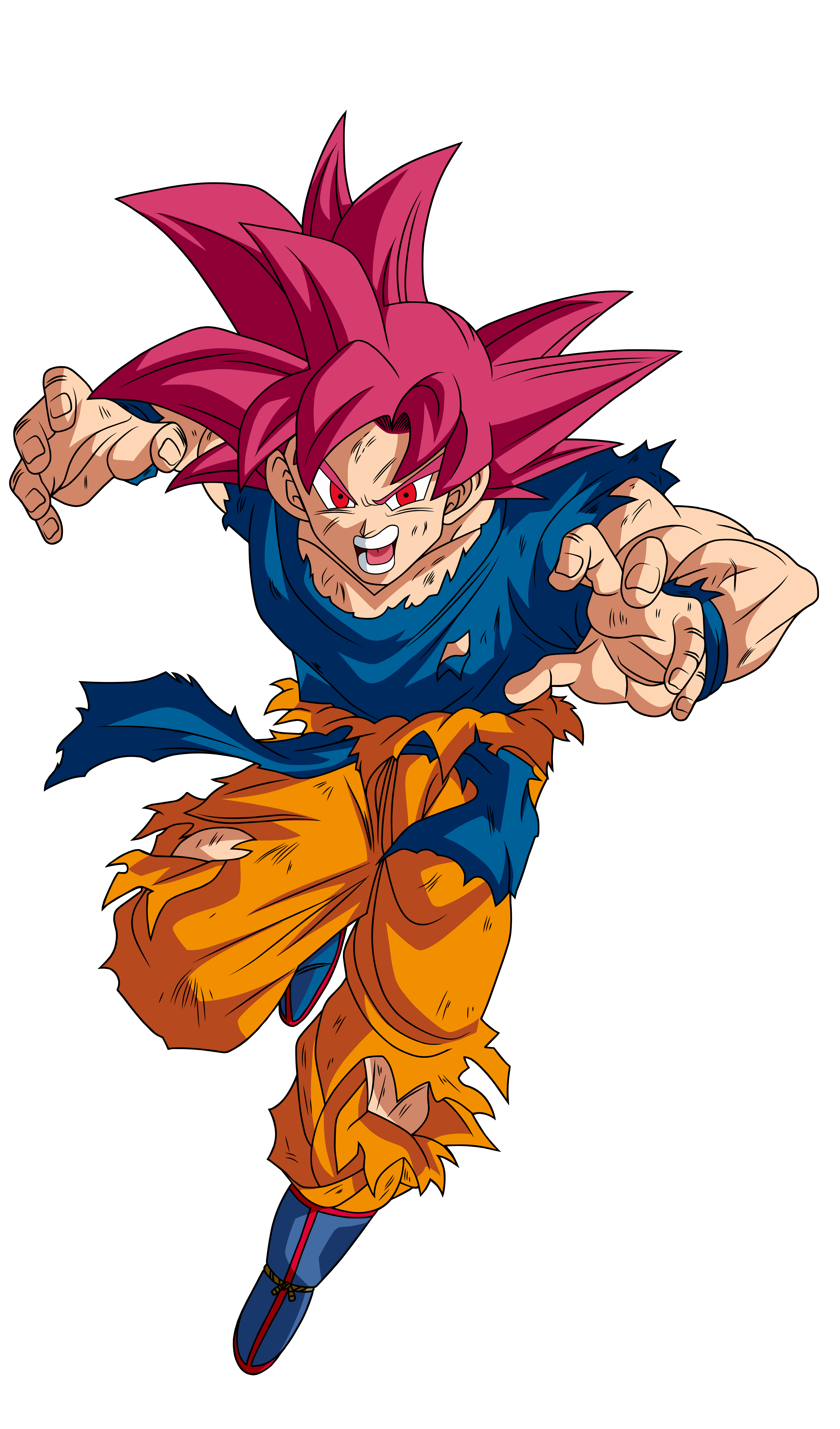 Goku (Namek Saga) SSJ  1 (DBS Broly Palette) by SSJROSE890 on