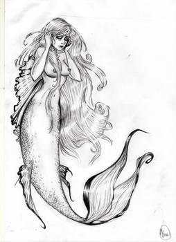 Mermaid sketch