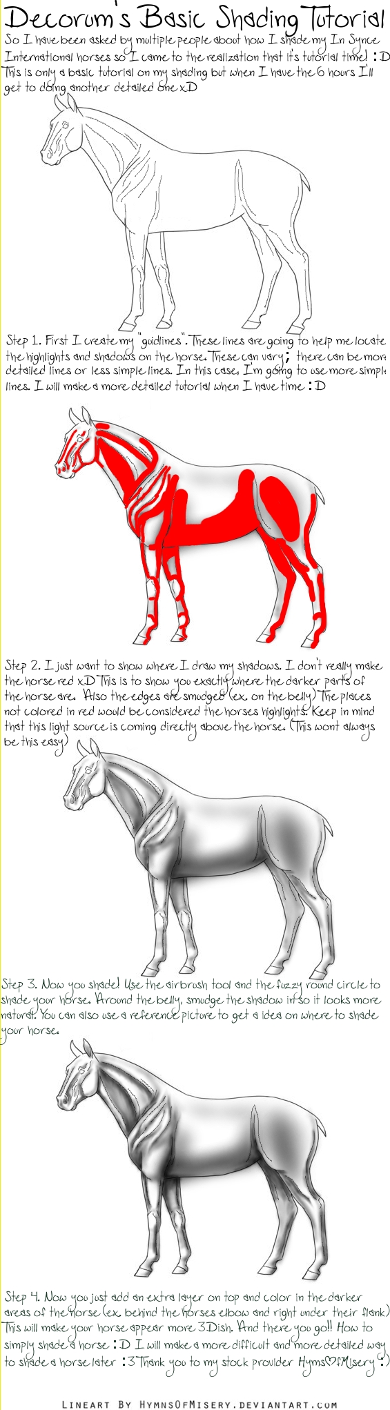 Basic Shading Animals Sample Basic Shading Tutorial by Decorum100 on DeviantArt