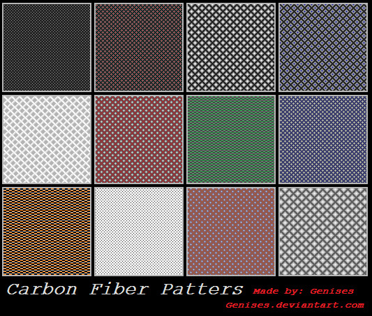 Carbon Fiber Patterns