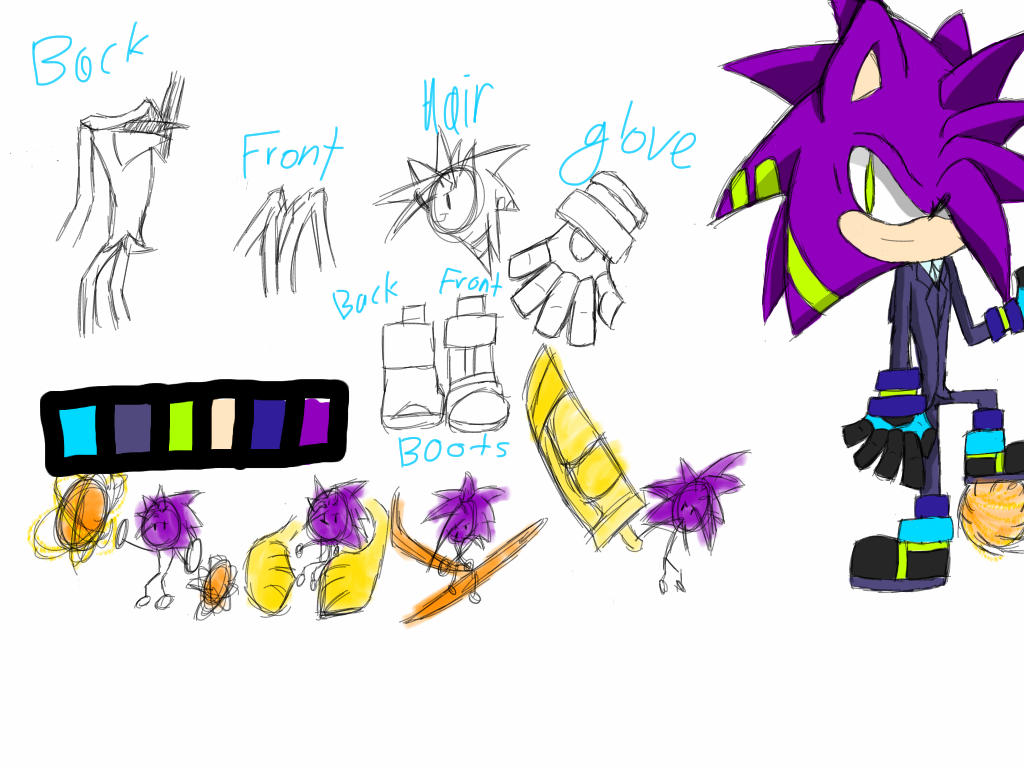 Retro Reference Sheet by CourtneyStillz on DeviantArt