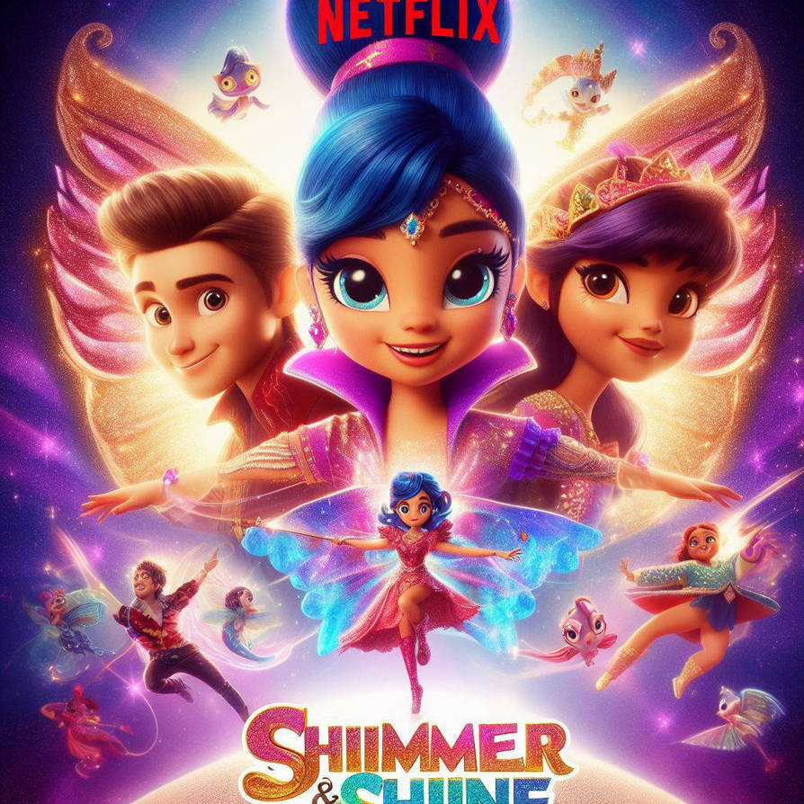 Shimmer and Shine netflix poster #3 by Yandereflower876 on DeviantArt