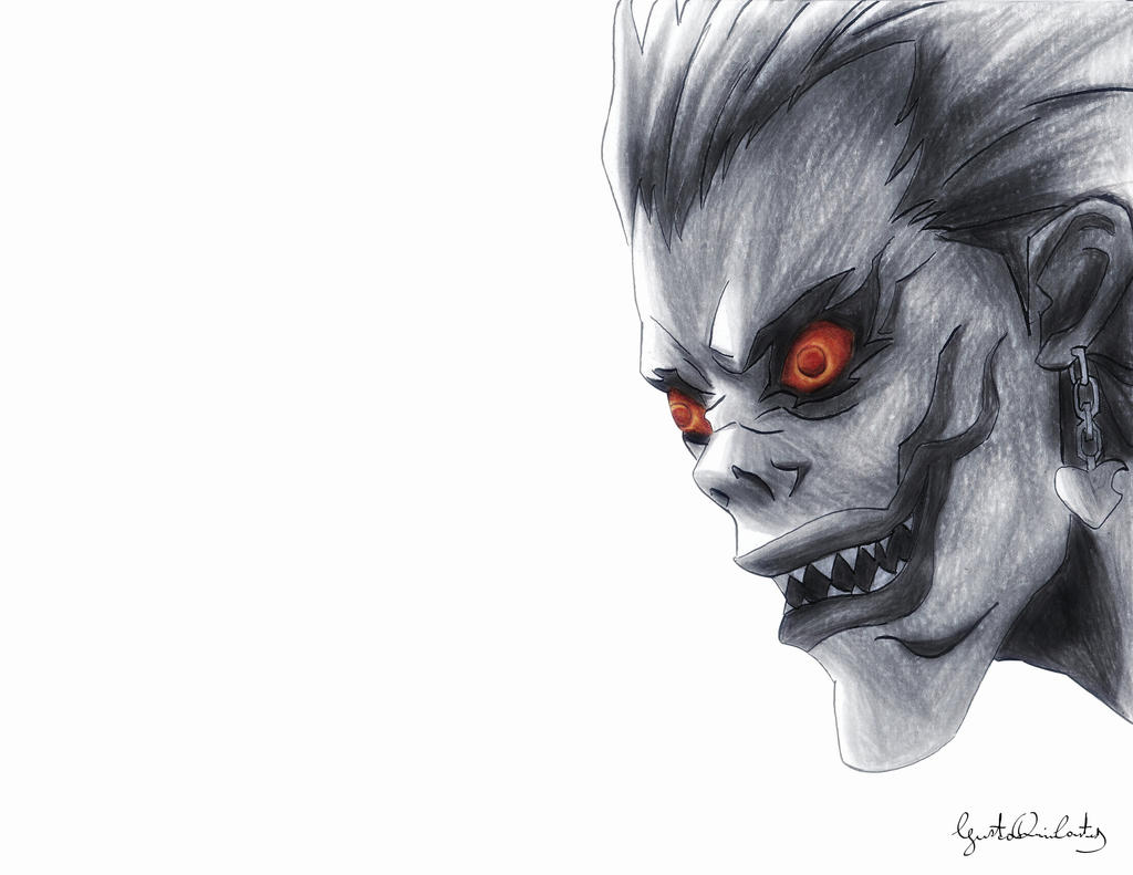 Ryuk Shinigami Death Note by TavoQuiros on DeviantArt