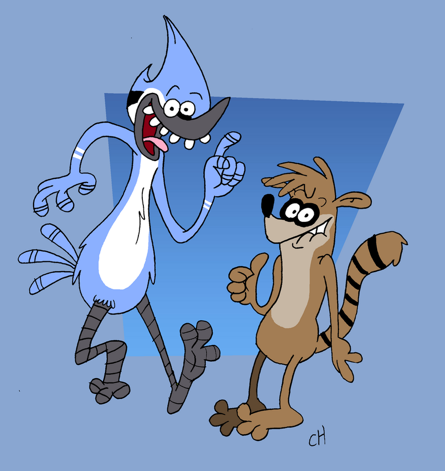 Mordecai And Rigby by Chopfe on DeviantArt 