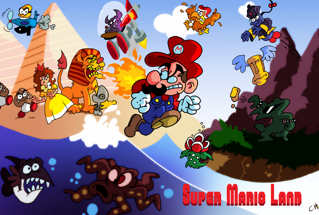 Super Mario Land by Chopfe on DeviantArt