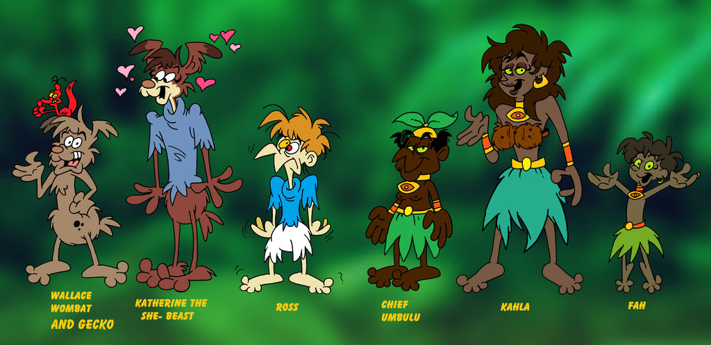 PARADISE ISLAND CAST LIST 1/2 by Chopfe on DeviantArt