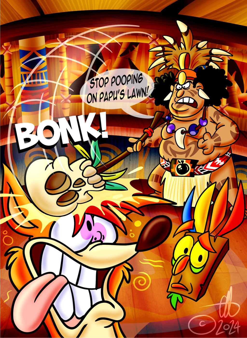 Poopuu Papu Papu doesn't like scooping poopu poopu by Chopfe on DeviantArt