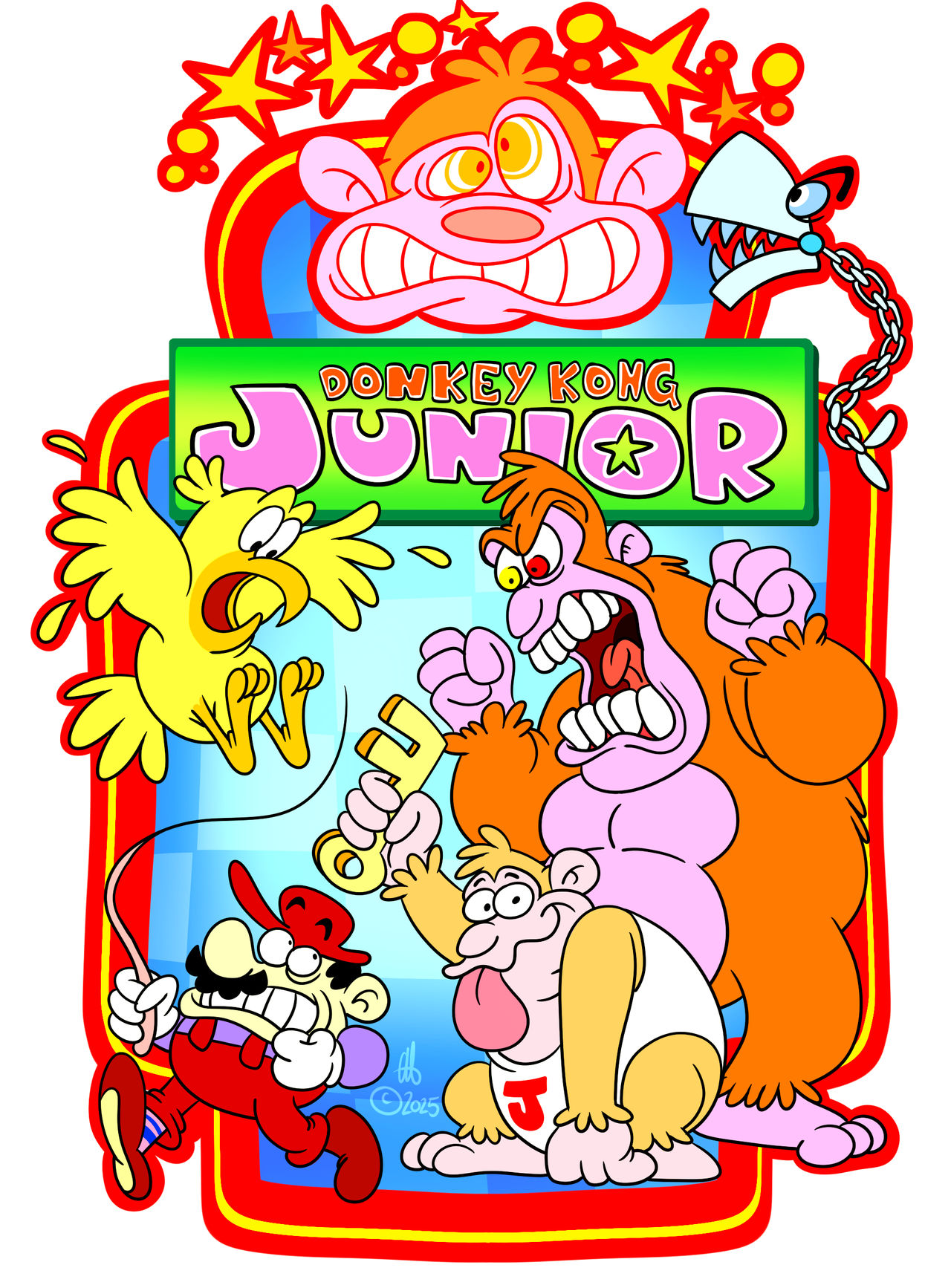 Mario was going through some things, okay? by Chopfe on DeviantArt
