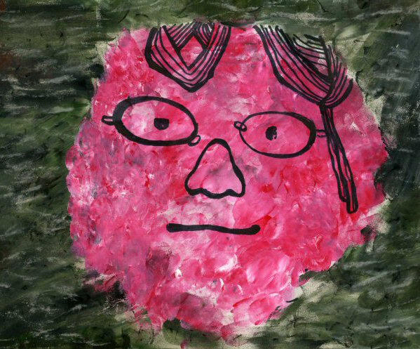 pink putty face with a bow by ruinedkuria on DeviantArt