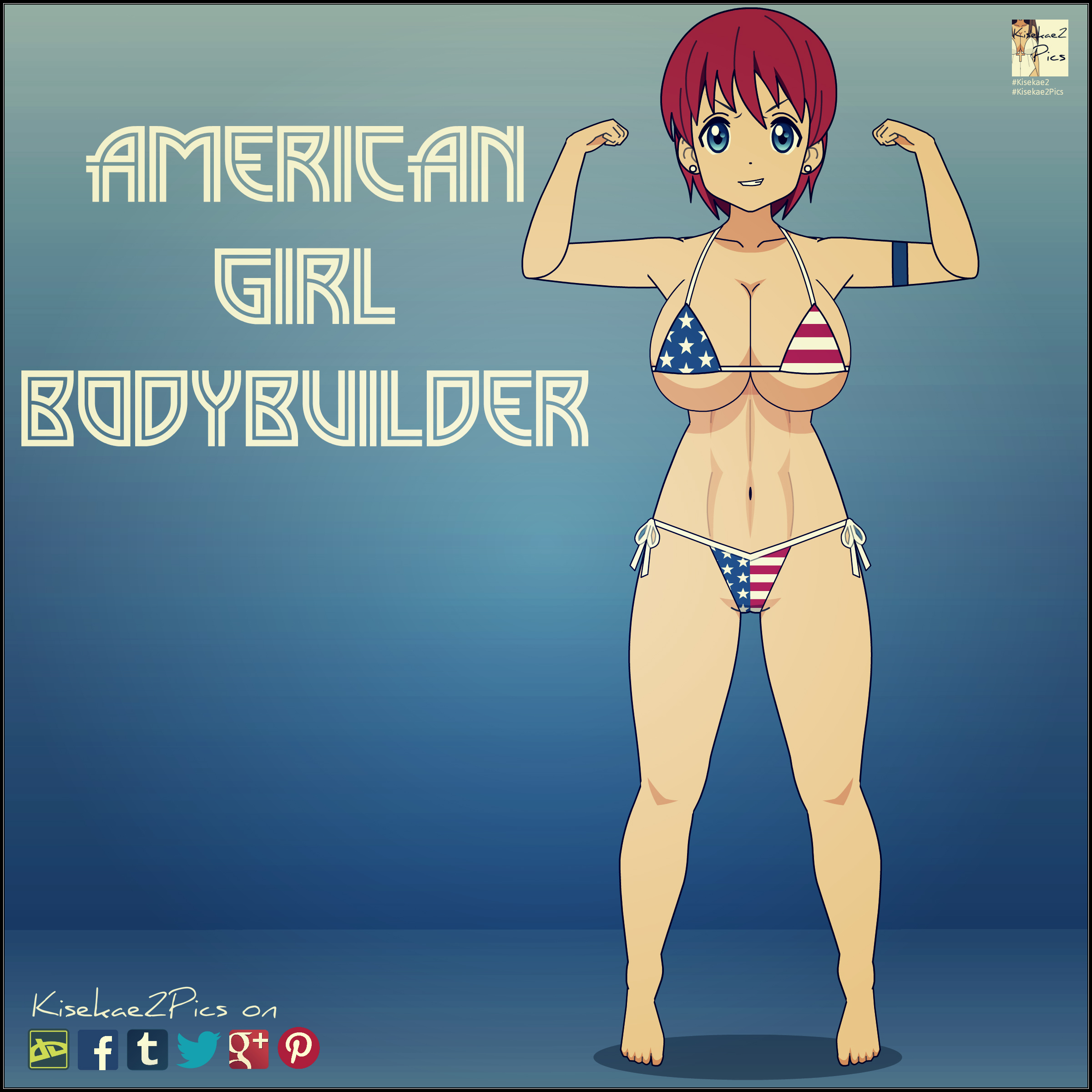 American Girl Bodybuilder