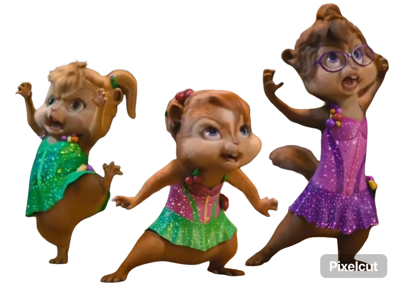 Pink Chipets The Chipettes (LA) Showing their claws and teeth. by Sonic2258760 on ...