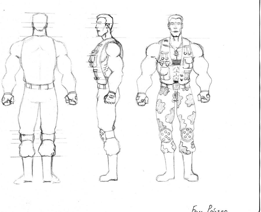 Bill Rizer by DanteFromHell on DeviantArt