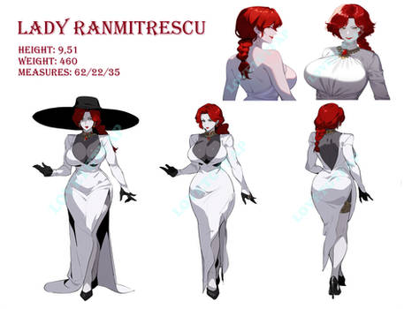 Lady Ranmitrescu Model Sheet