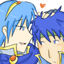 Marth x Ike.