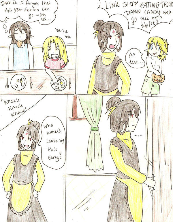 Chain Comic Halloween page 5 by SparxPunx on DeviantArt