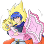 Comish :Marth x Peach