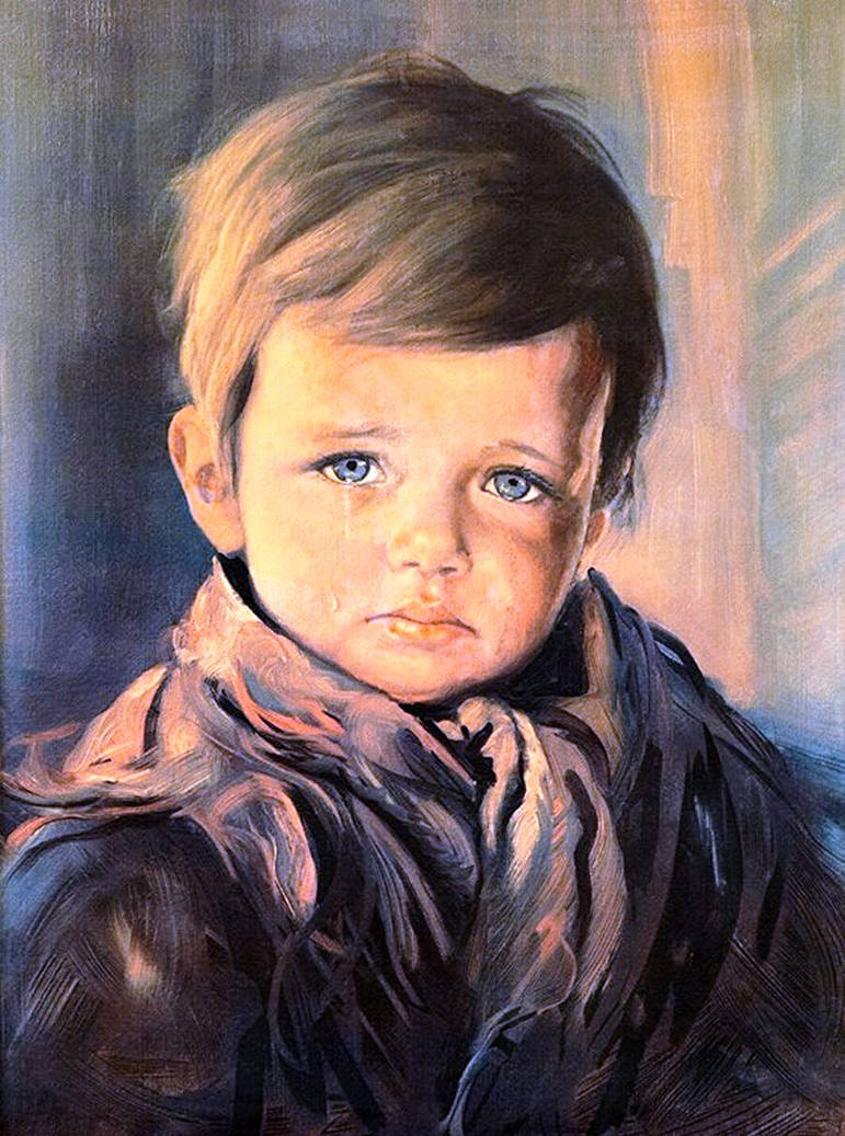 Плачущий мальчик фанфик. Джованни Браголин – «Плачущий мальчик» (1950-е). «Плачущий мальчик» Джованни Браголина.