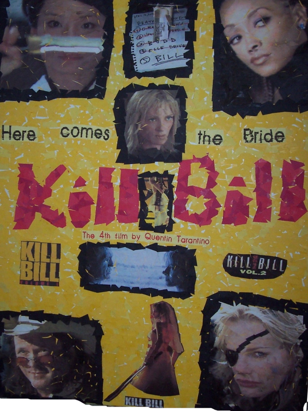 Kill Bill collage