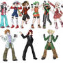 Pokemon Trainers and Rivals
