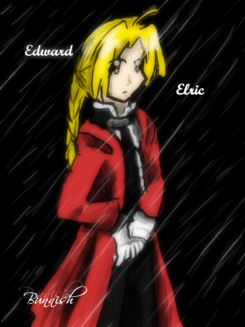 Let's blur Edward Elric