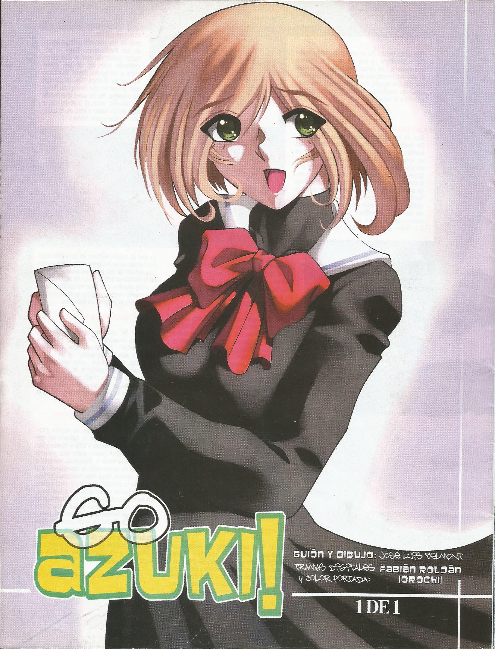 Conexion Manga #112 - Go Azuki! Cover by UnlimitedPotential on DeviantArt