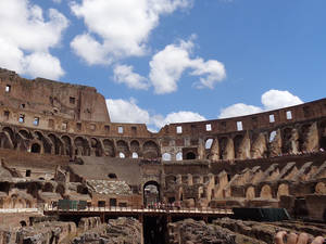 Inside the Colosseum