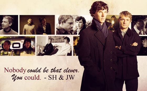 BBC Sherlock Wallpaper - John/Sherlock
