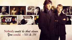 BBC Sherlock Wallpaper - John/Sherlock 1366x768