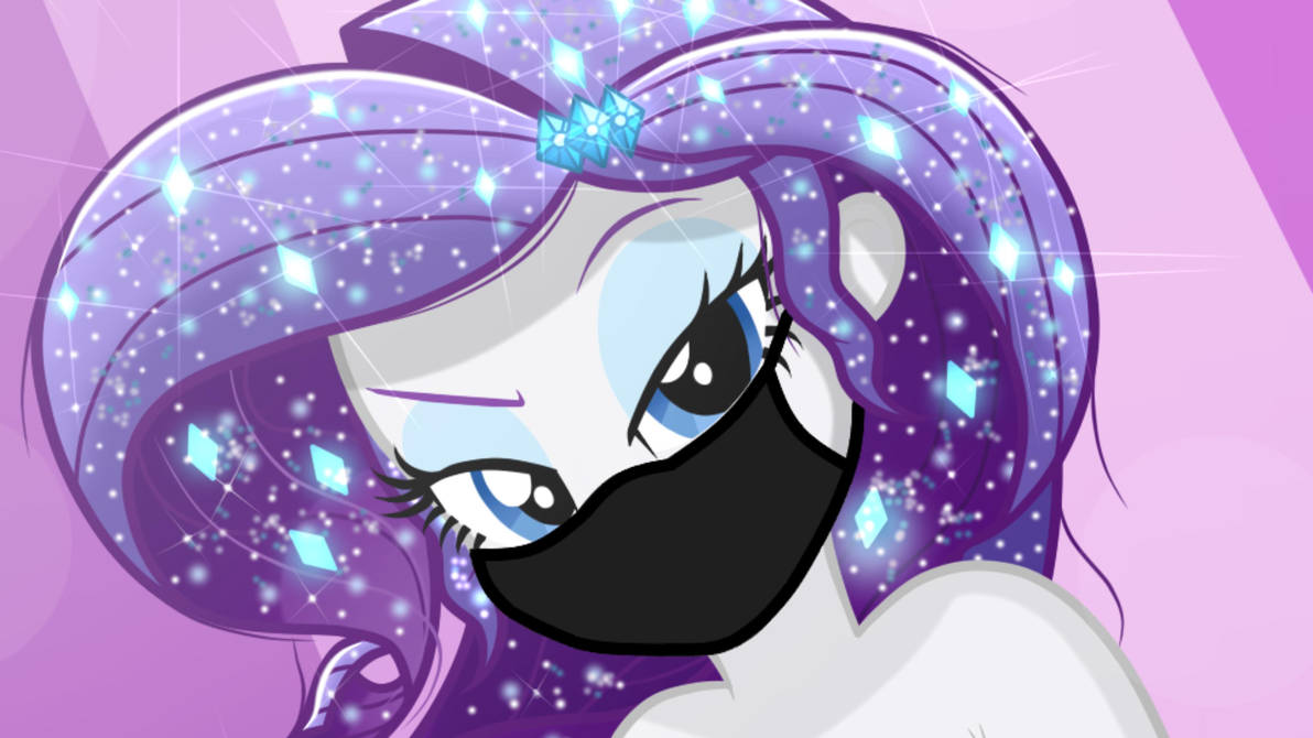 Masked Rarity Mlp Masked Rarity (The Other Side) by BrokenAdam on DeviantArt