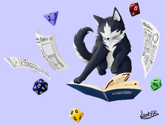 RPG cat / chat JDR