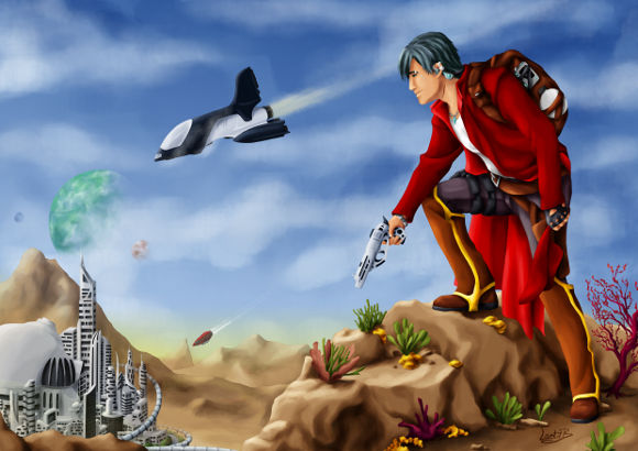 Space Western Machine Space western by LaetitB-Design on DeviantArt