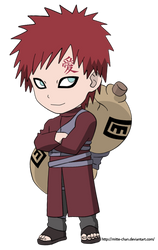 Gaara shippuden chibi