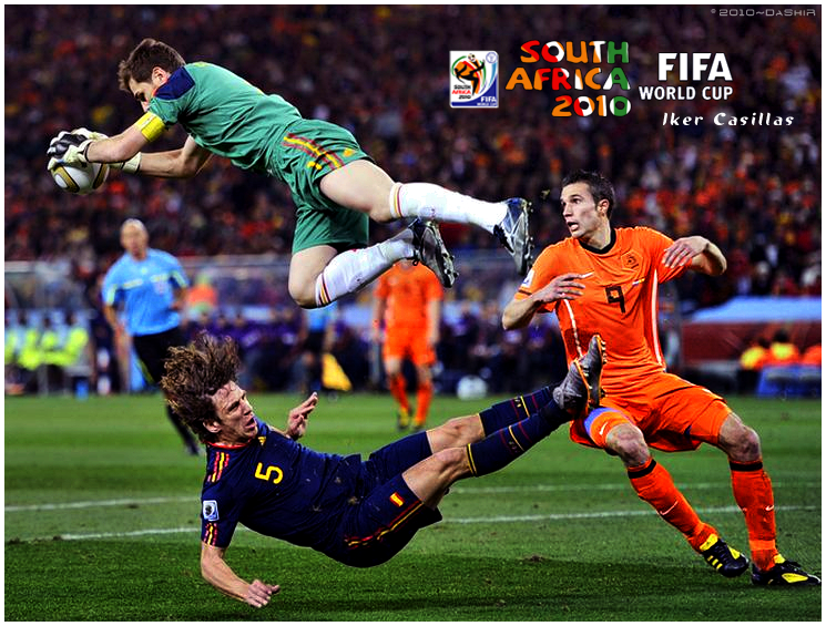 Casillas.2010 World Cup final.