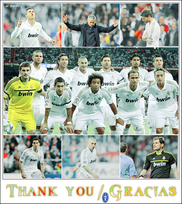 Thank you players . UEFA Champions League