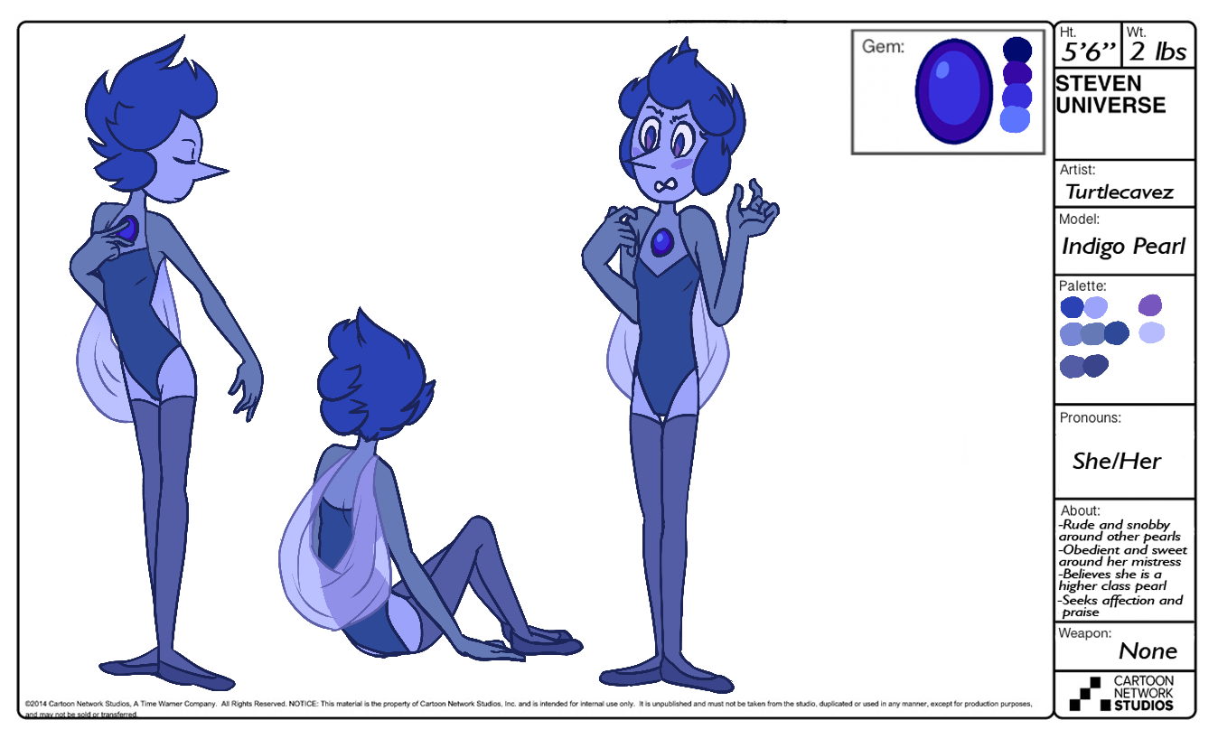 Indigo Pearl (SU Pearl OC)